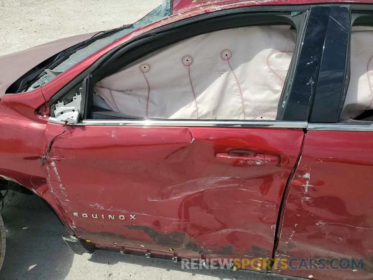 7 Photograph of a damaged car 2GNAXKEV4L6257598 CHEVROLET EQUINOX 2020