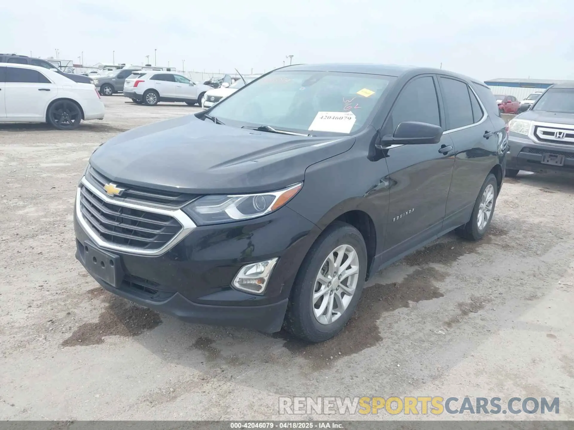 2 Photograph of a damaged car 2GNAXKEV4L6285482 CHEVROLET EQUINOX 2020
