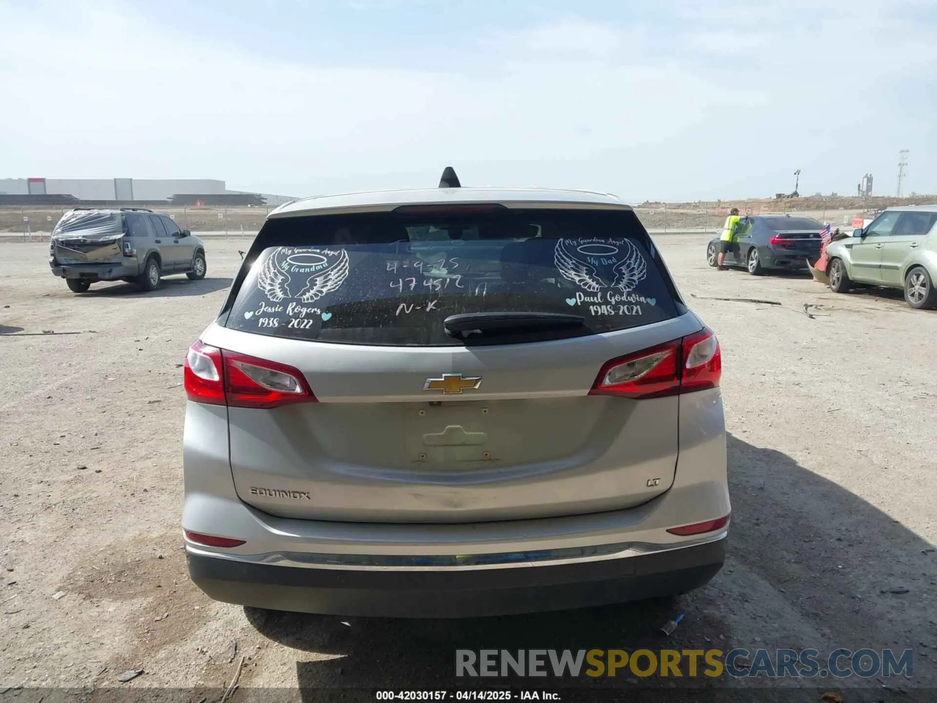 15 Photograph of a damaged car 2GNAXKEV5L6125563 CHEVROLET EQUINOX 2020