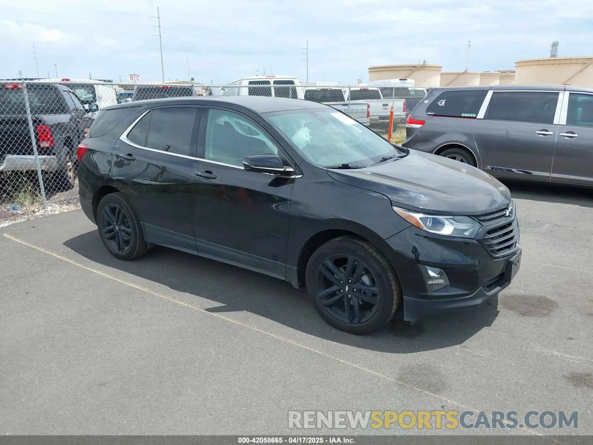 1 Photograph of a damaged car 2GNAXKEV5L6248537 CHEVROLET EQUINOX 2020