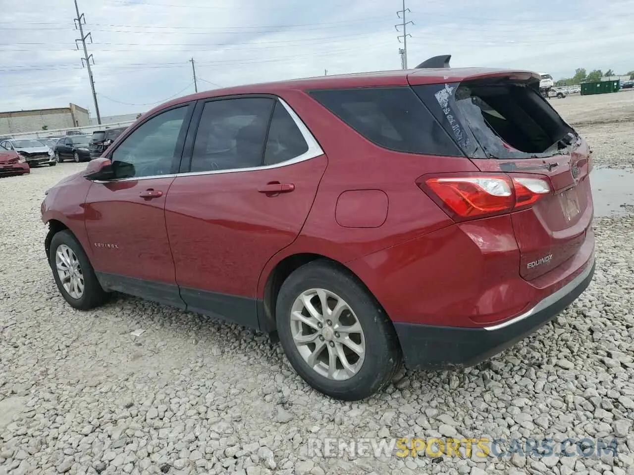 2 Photograph of a damaged car 2GNAXKEV5L6258131 CHEVROLET EQUINOX 2020