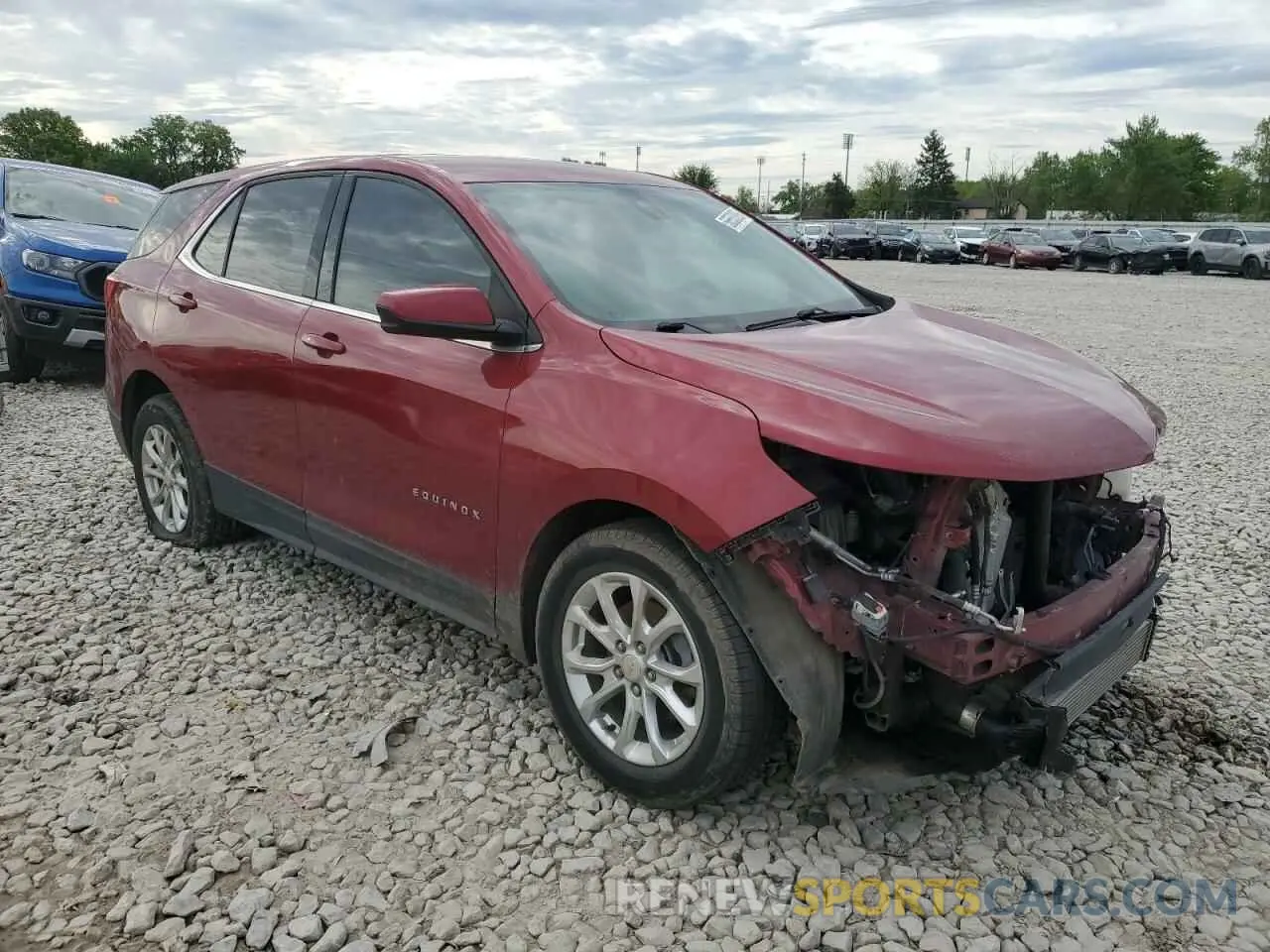 4 Photograph of a damaged car 2GNAXKEV5L6258131 CHEVROLET EQUINOX 2020