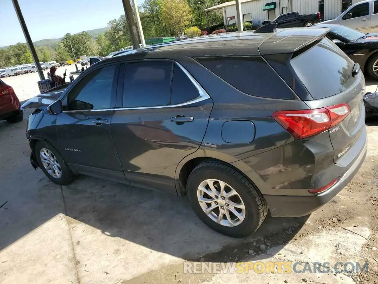 2 Photograph of a damaged car 2GNAXKEV5L6276869 CHEVROLET EQUINOX 2020