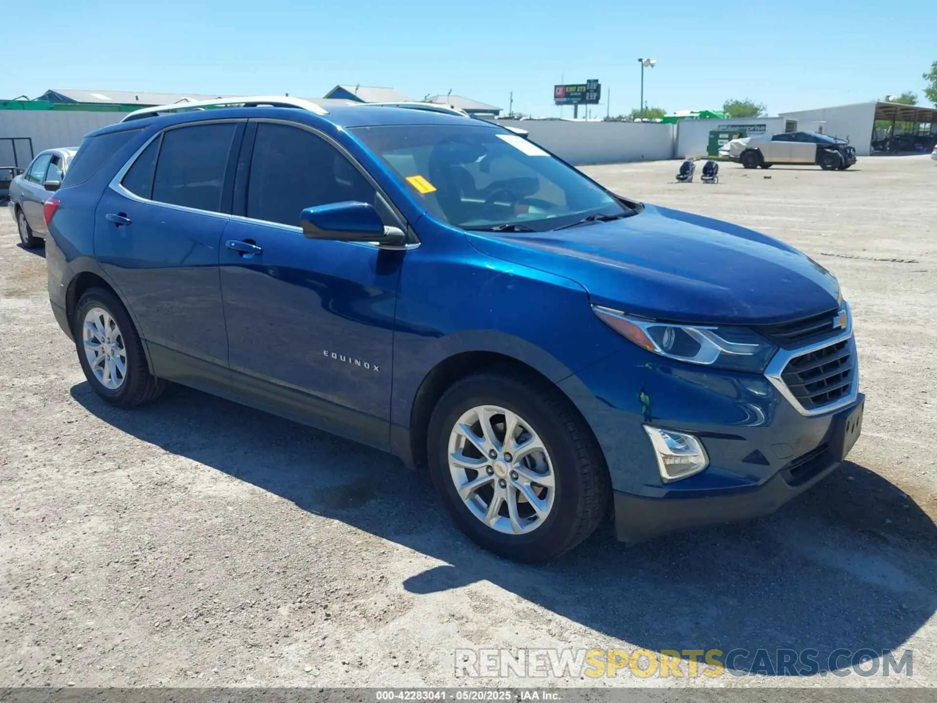 1 Photograph of a damaged car 2GNAXKEV6L6141884 CHEVROLET EQUINOX 2020