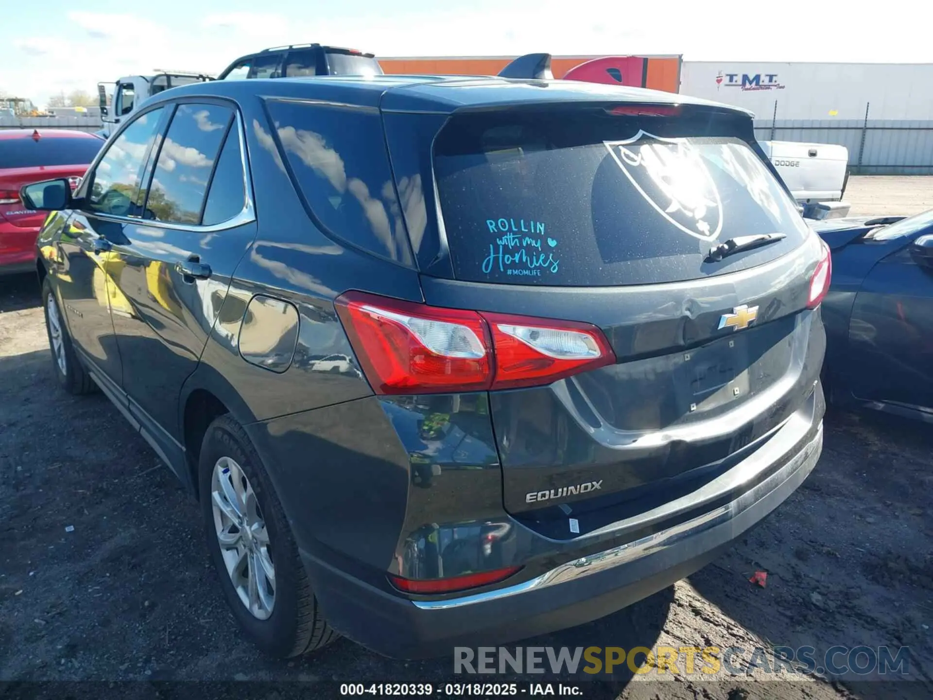 3 Photograph of a damaged car 2GNAXKEV6L6153159 CHEVROLET EQUINOX 2020