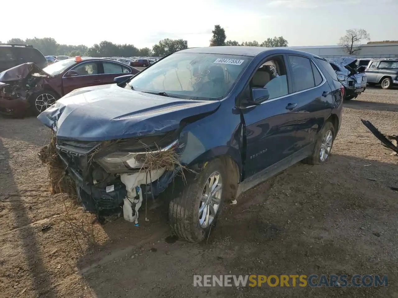 1 Photograph of a damaged car 2GNAXKEV6L6156871 CHEVROLET EQUINOX 2020