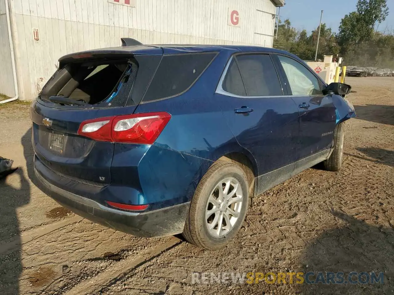 3 Photograph of a damaged car 2GNAXKEV6L6156871 CHEVROLET EQUINOX 2020