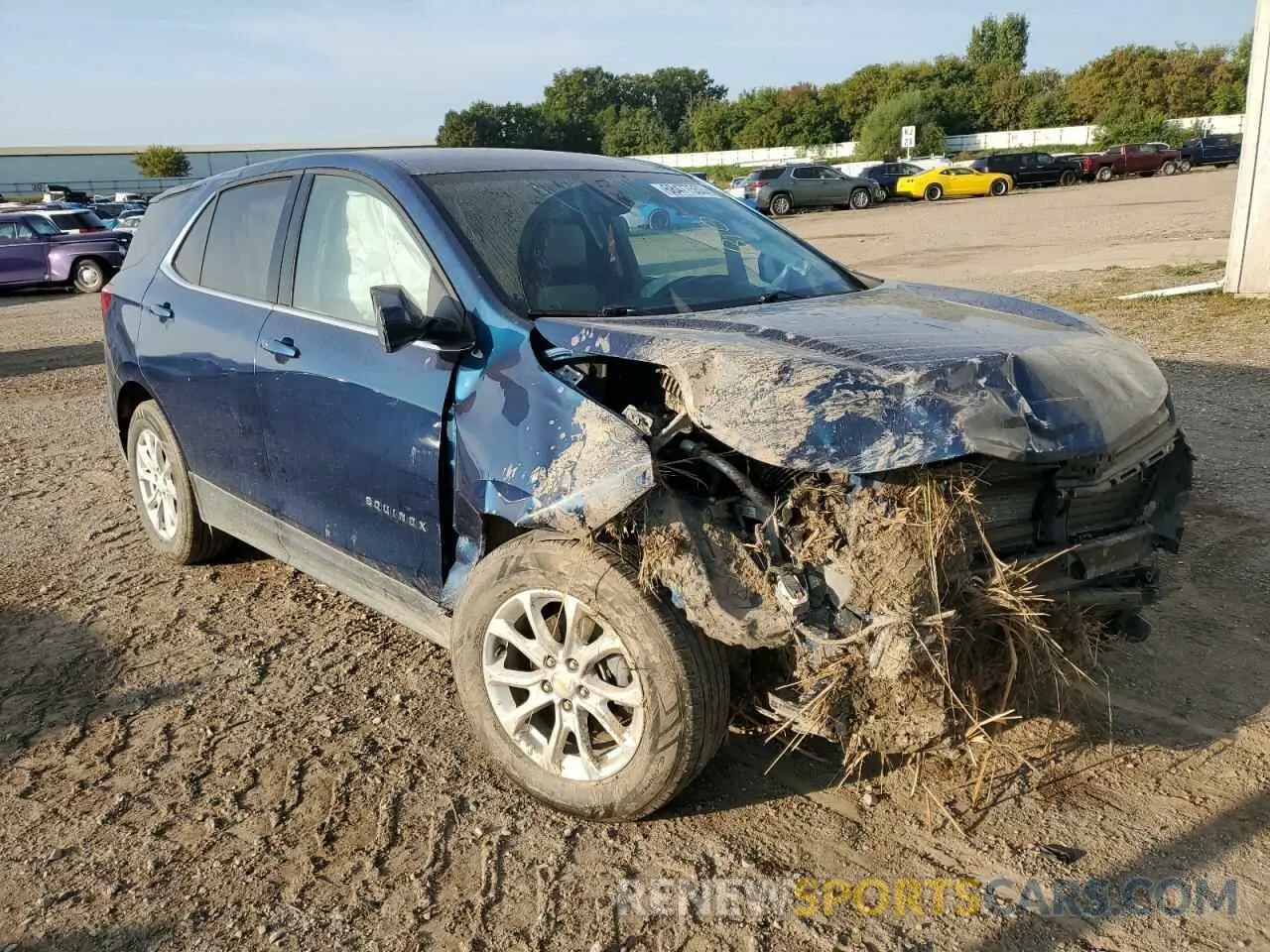 4 Photograph of a damaged car 2GNAXKEV6L6156871 CHEVROLET EQUINOX 2020