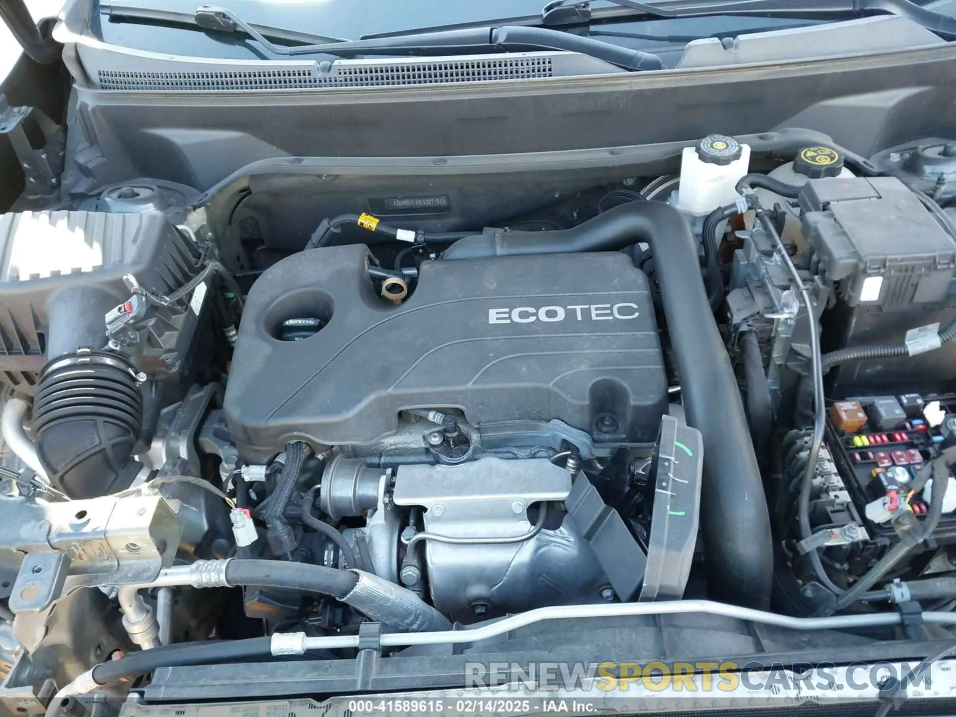 10 Photograph of a damaged car 2GNAXKEV6L6227101 CHEVROLET EQUINOX 2020