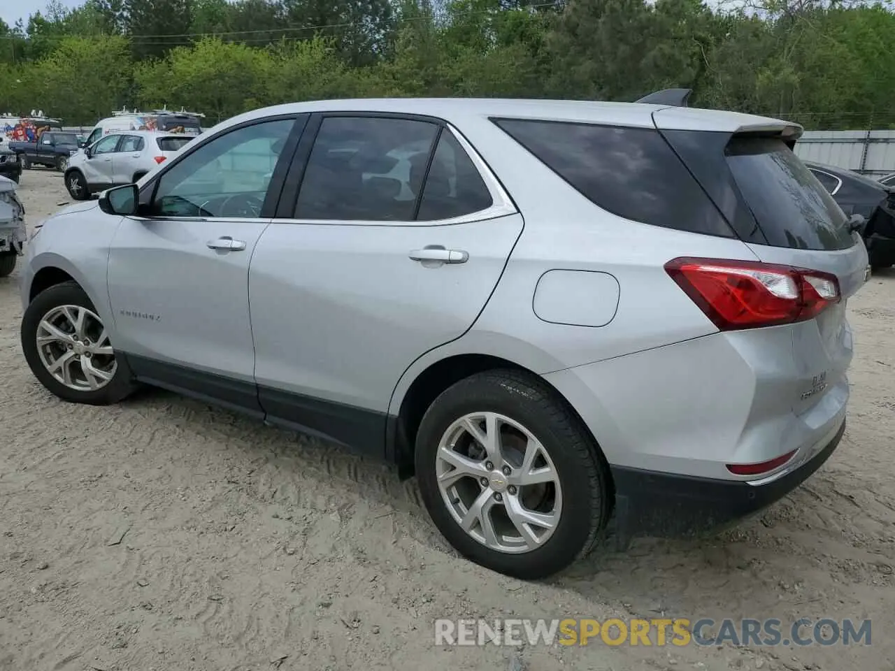 2 Photograph of a damaged car 2GNAXKEV6L6231701 CHEVROLET EQUINOX 2020