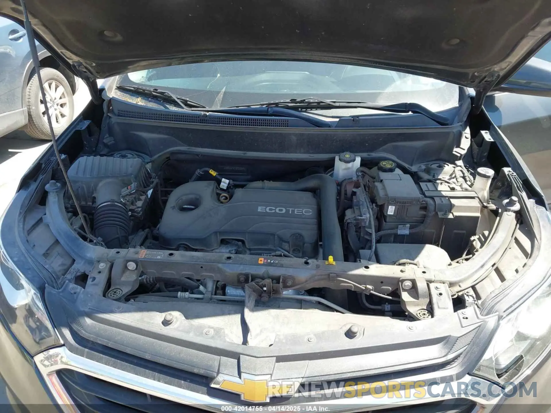 10 Photograph of a damaged car 2GNAXKEV7L6103354 CHEVROLET EQUINOX 2020