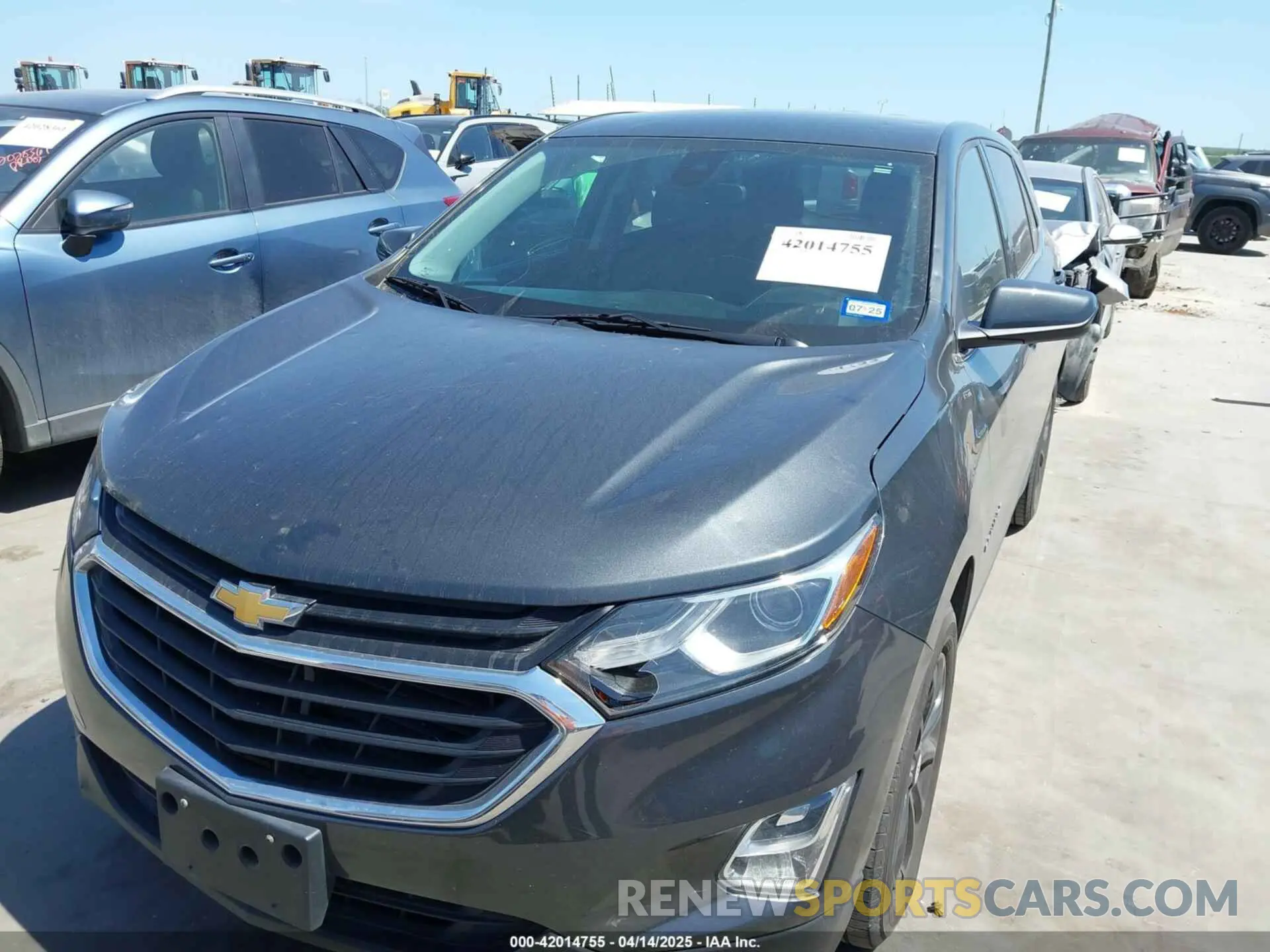 6 Photograph of a damaged car 2GNAXKEV7L6103354 CHEVROLET EQUINOX 2020
