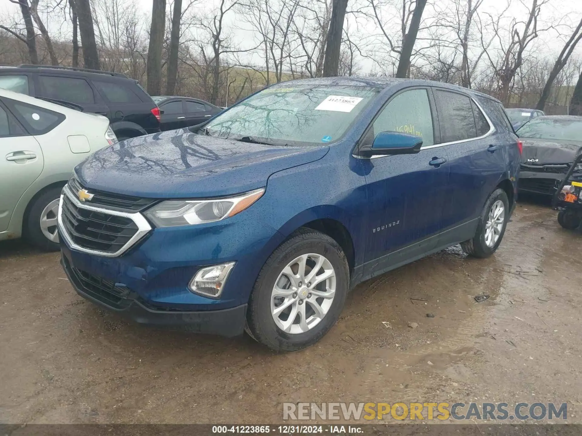 2 Photograph of a damaged car 2GNAXKEV7L6112331 CHEVROLET EQUINOX 2020