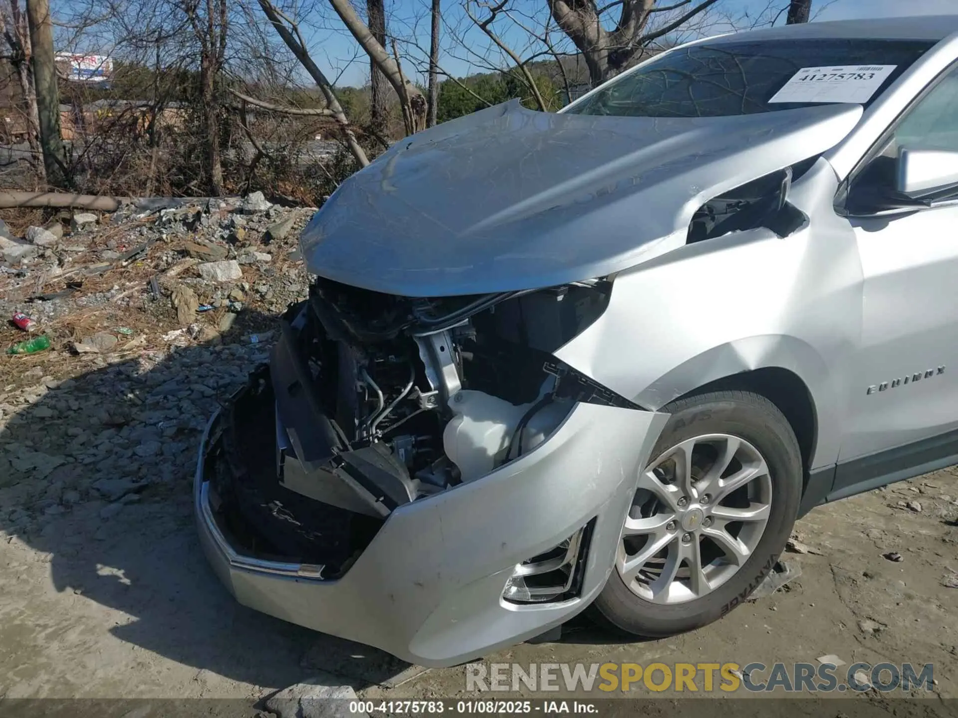 6 Photograph of a damaged car 2GNAXKEV7L6144454 CHEVROLET EQUINOX 2020