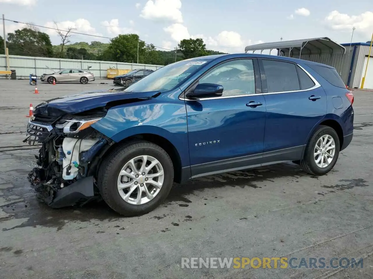 1 Photograph of a damaged car 2GNAXKEV7L6190981 CHEVROLET EQUINOX 2020