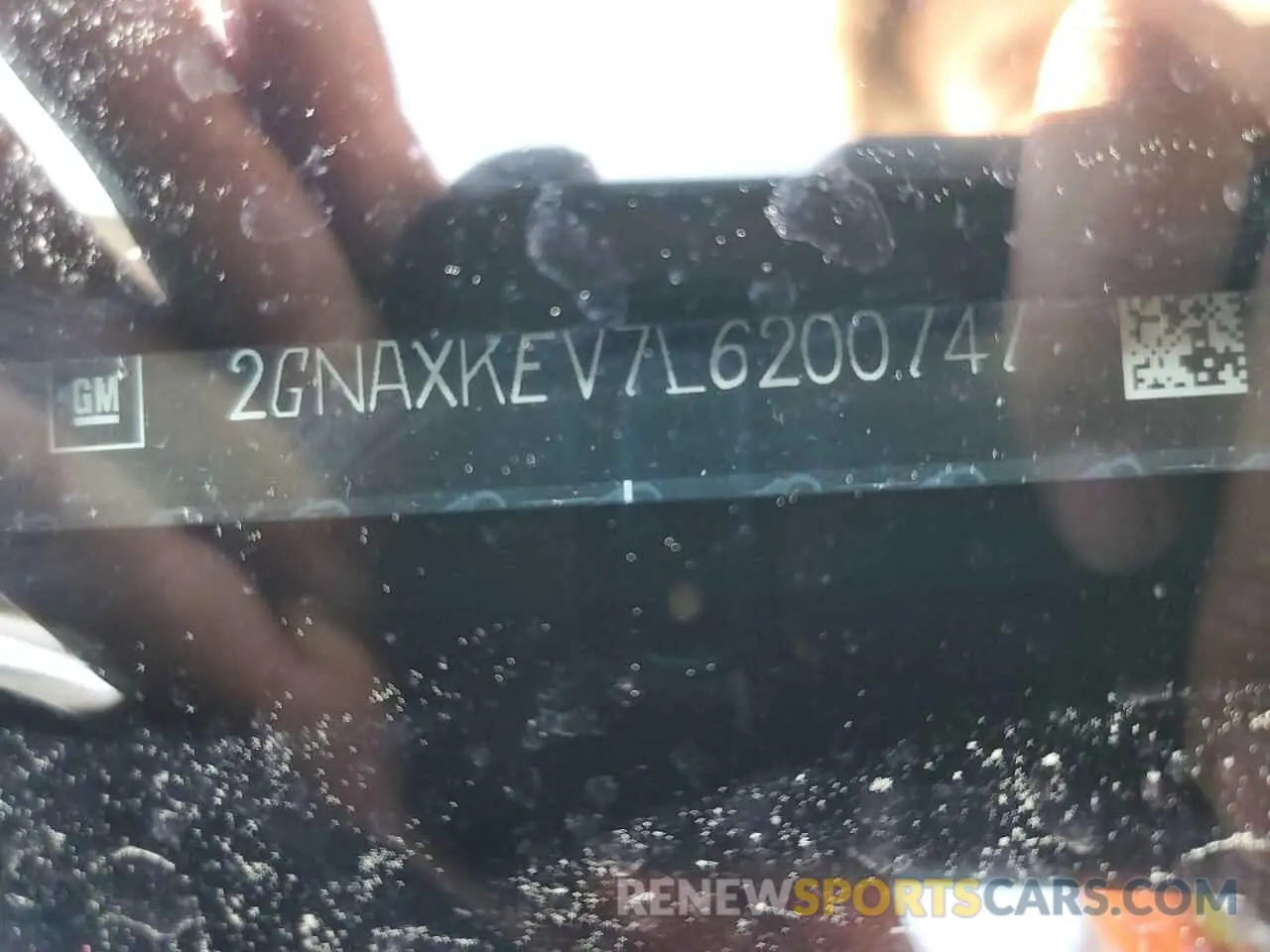 13 Photograph of a damaged car 2GNAXKEV7L6200747 CHEVROLET EQUINOX 2020