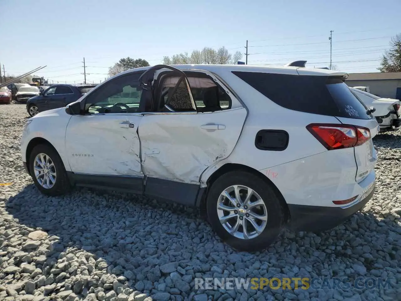 2 Photograph of a damaged car 2GNAXKEV7L6200747 CHEVROLET EQUINOX 2020
