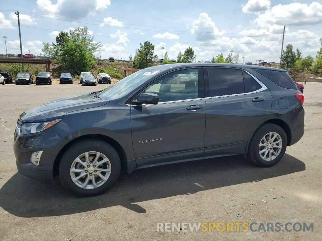 1 Photograph of a damaged car 2GNAXKEV7L6201705 CHEVROLET EQUINOX 2020