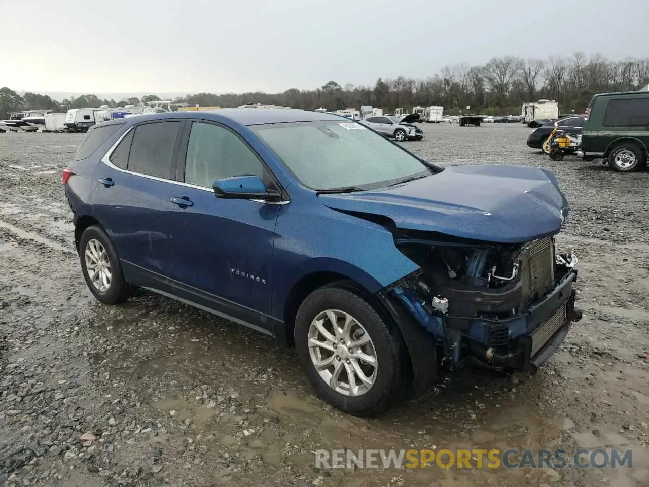 4 Photograph of a damaged car 2GNAXKEV7L6255232 CHEVROLET EQUINOX 2020