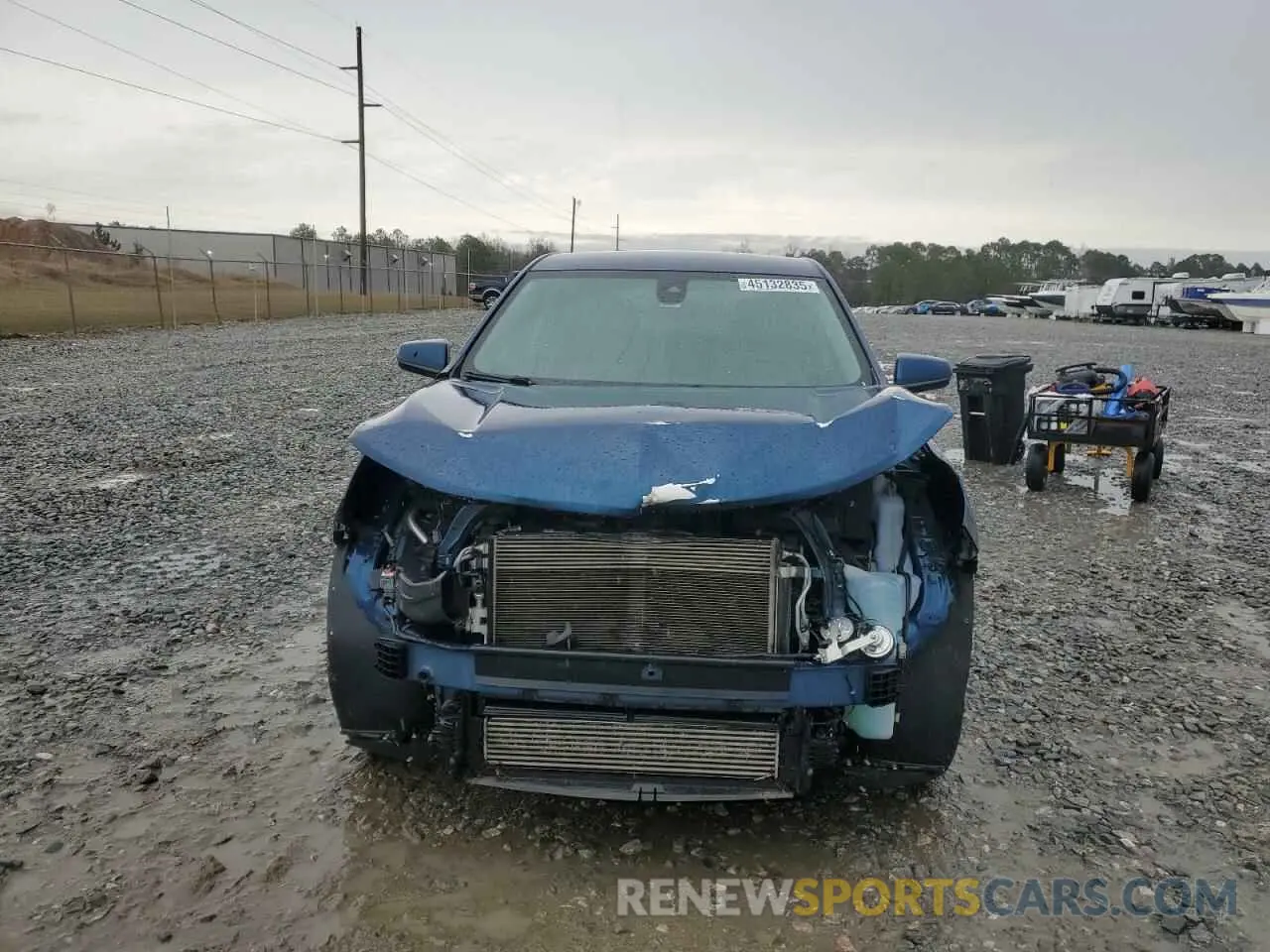 5 Photograph of a damaged car 2GNAXKEV7L6255232 CHEVROLET EQUINOX 2020