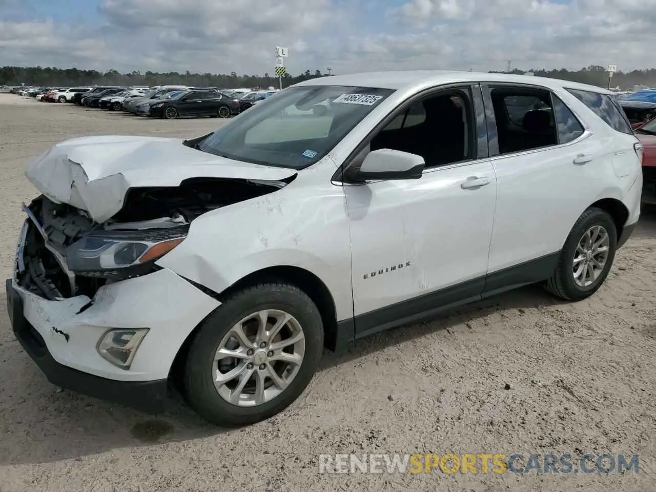 1 Photograph of a damaged car 2GNAXKEV8L6152109 CHEVROLET EQUINOX 2020