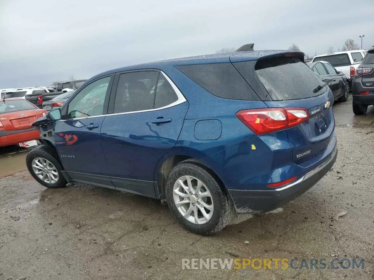 2 Photograph of a damaged car 2GNAXKEV8L6160663 CHEVROLET EQUINOX 2020