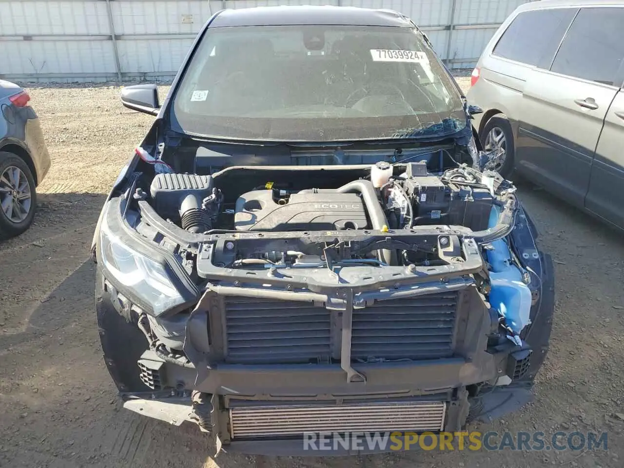 5 Photograph of a damaged car 2GNAXKEV8L6176023 CHEVROLET EQUINOX 2020