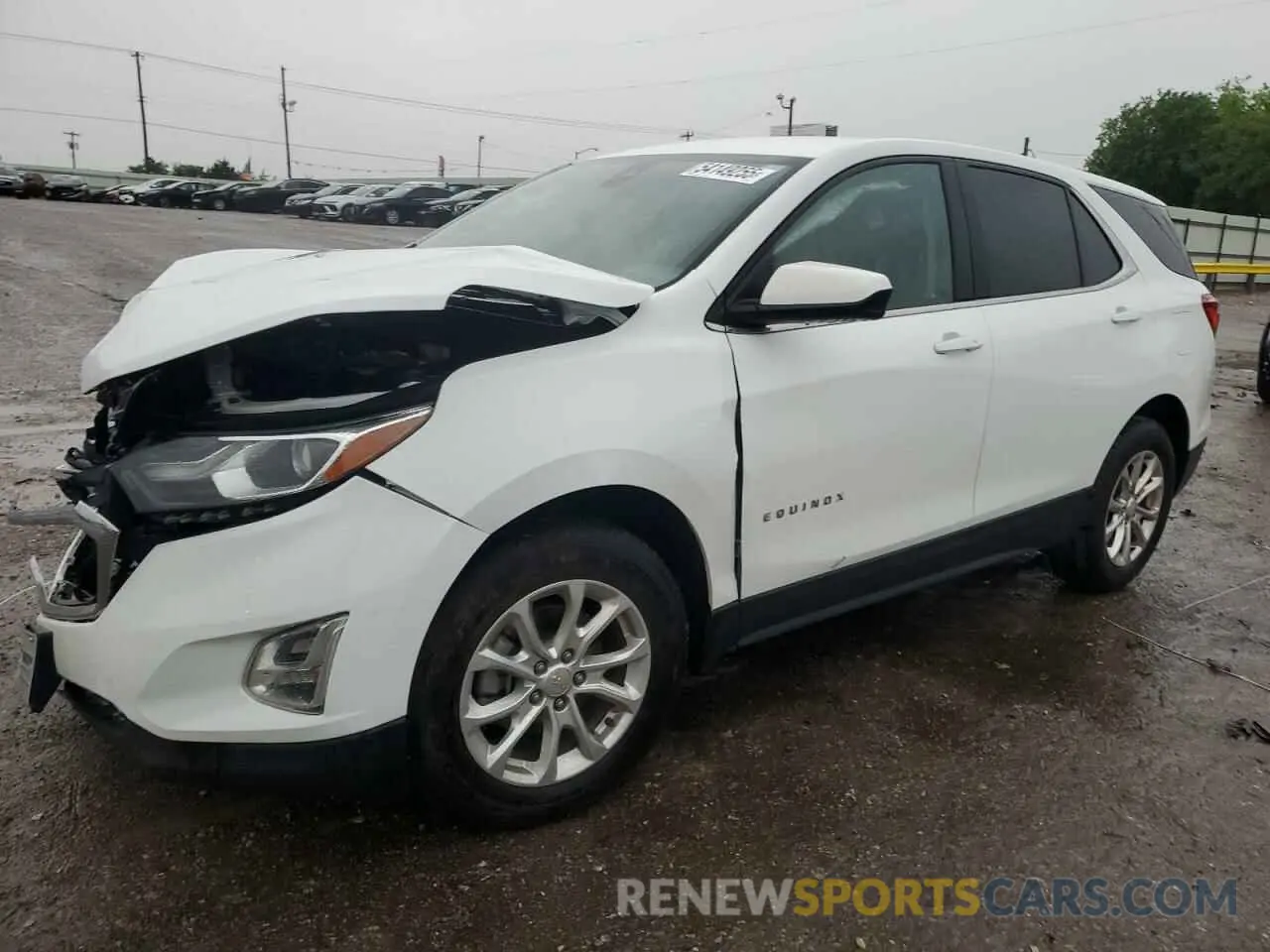 1 Photograph of a damaged car 2GNAXKEV8L6199432 CHEVROLET EQUINOX 2020