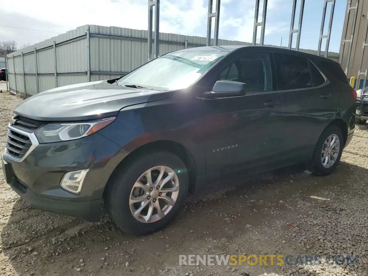 1 Photograph of a damaged car 2GNAXKEV8L6216391 CHEVROLET EQUINOX 2020