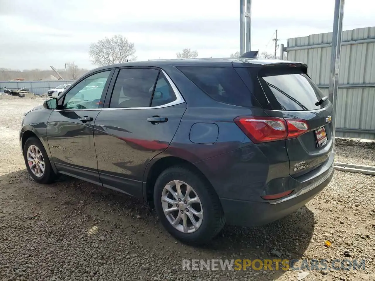 2 Photograph of a damaged car 2GNAXKEV8L6216391 CHEVROLET EQUINOX 2020