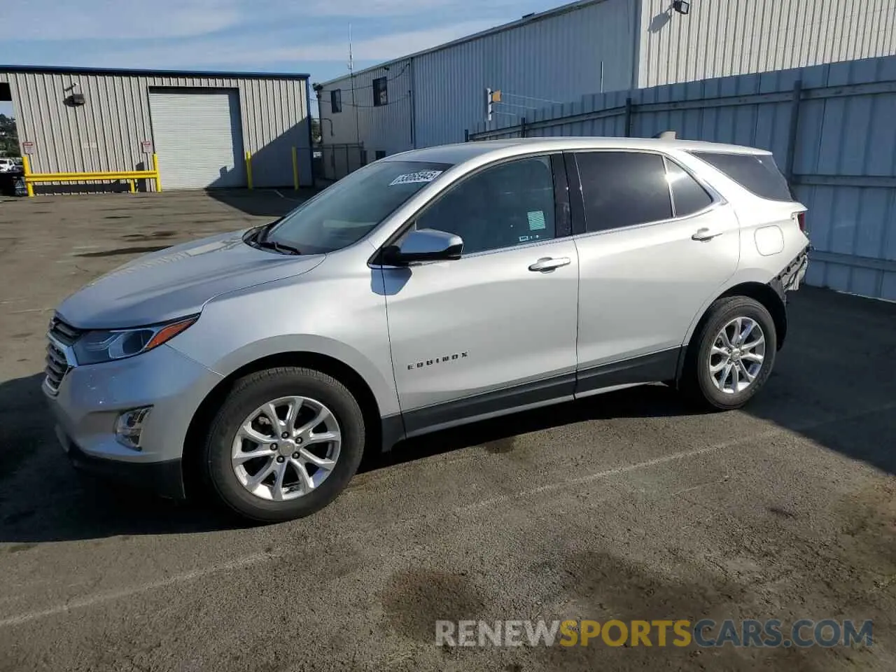1 Photograph of a damaged car 2GNAXKEV8L6219341 CHEVROLET EQUINOX 2020