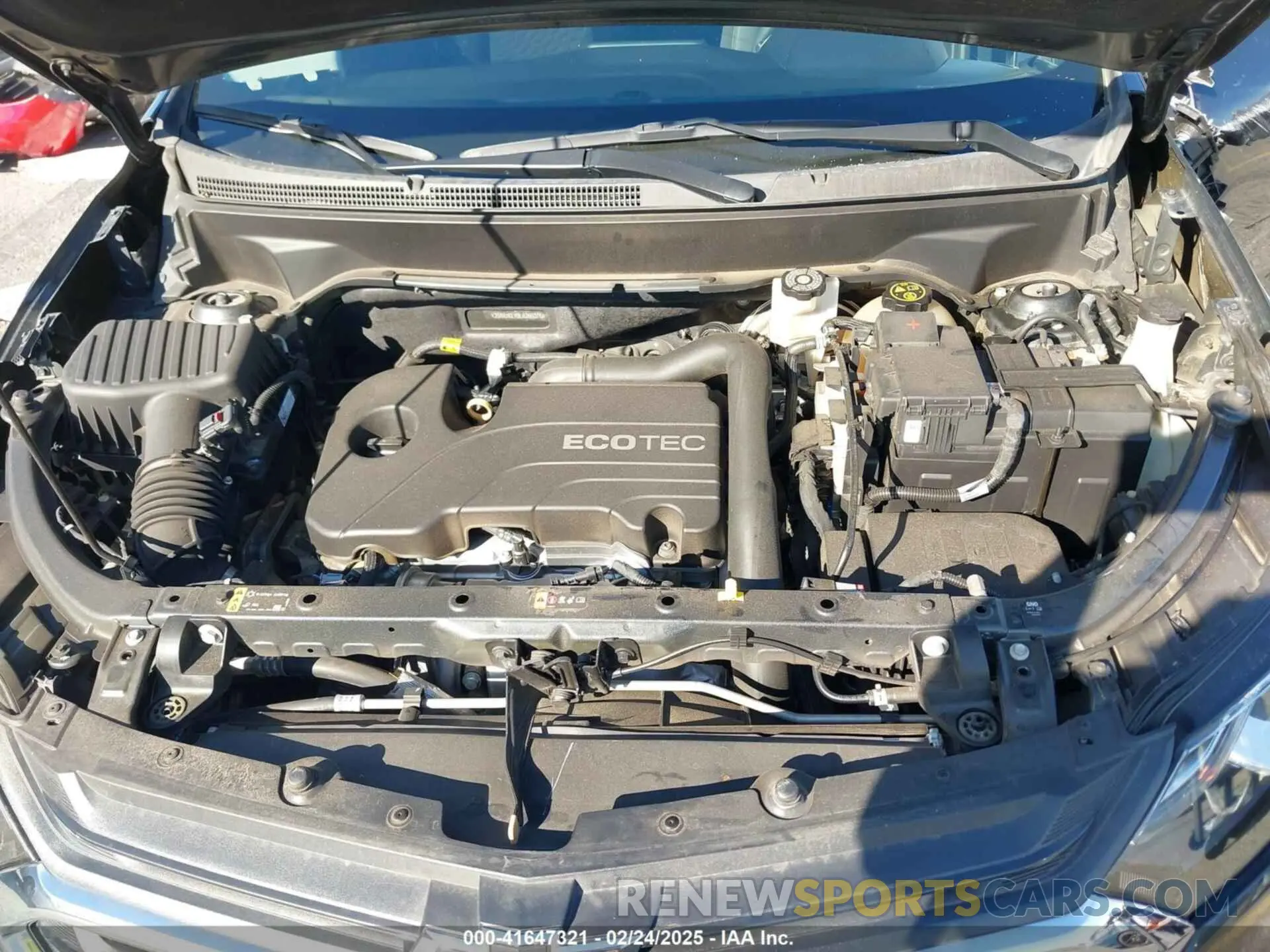 10 Photograph of a damaged car 2GNAXKEV8L6266076 CHEVROLET EQUINOX 2020