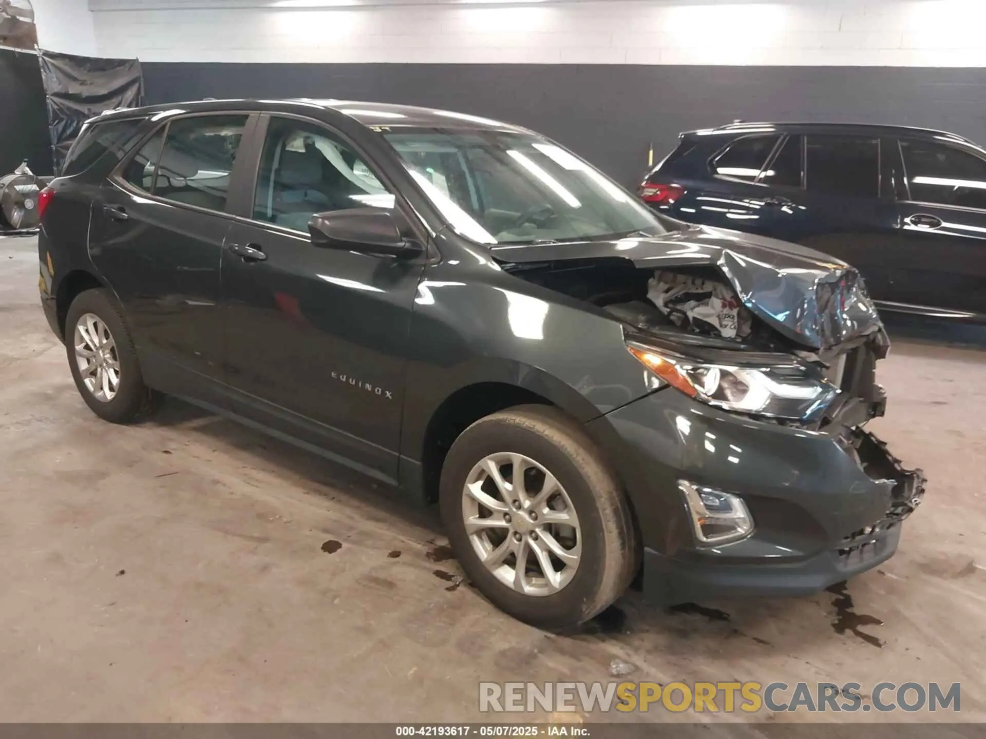 1 Photograph of a damaged car 2GNAXKEV9L6148957 CHEVROLET EQUINOX 2020