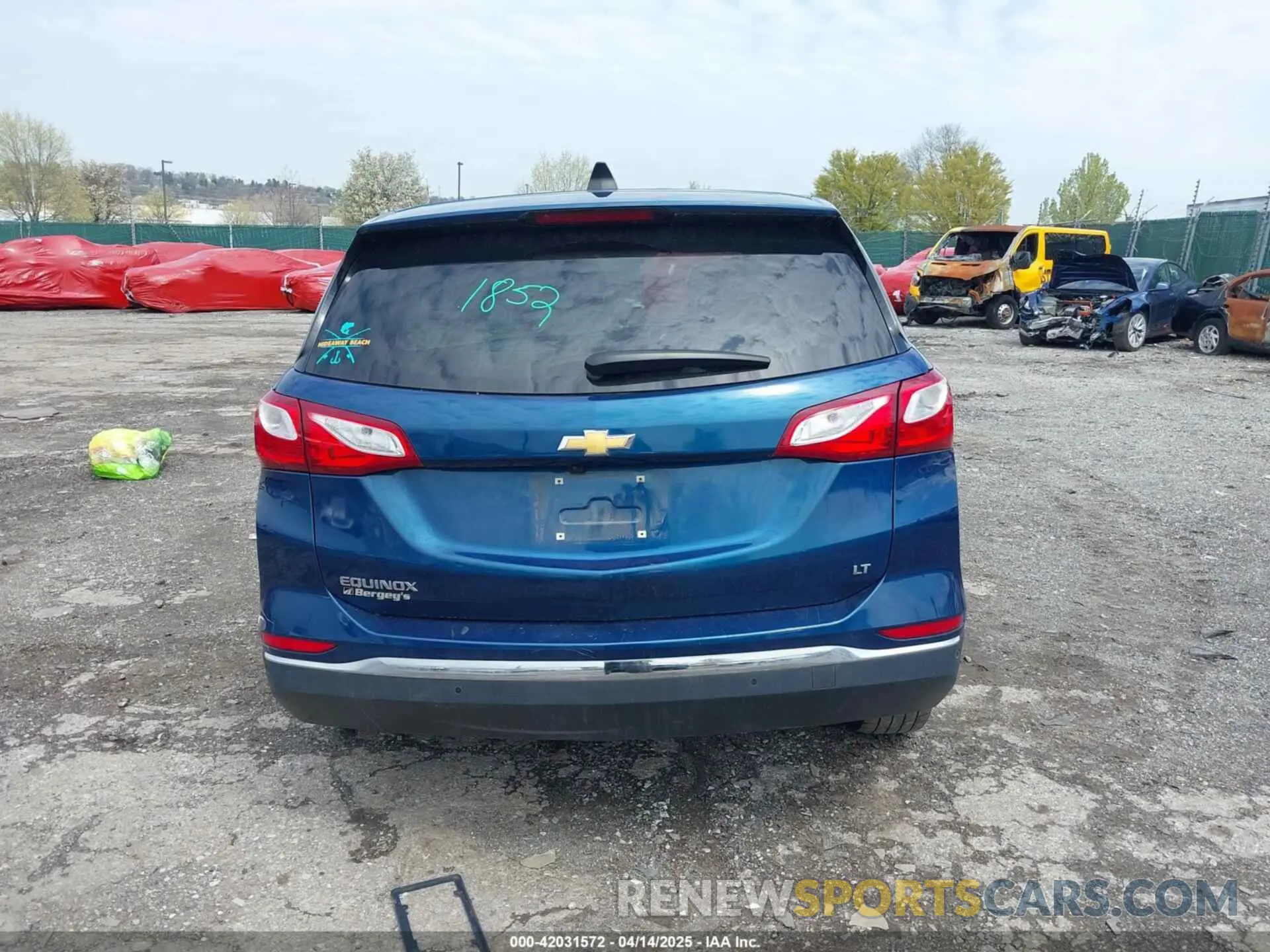 16 Photograph of a damaged car 2GNAXKEV9L6160204 CHEVROLET EQUINOX 2020