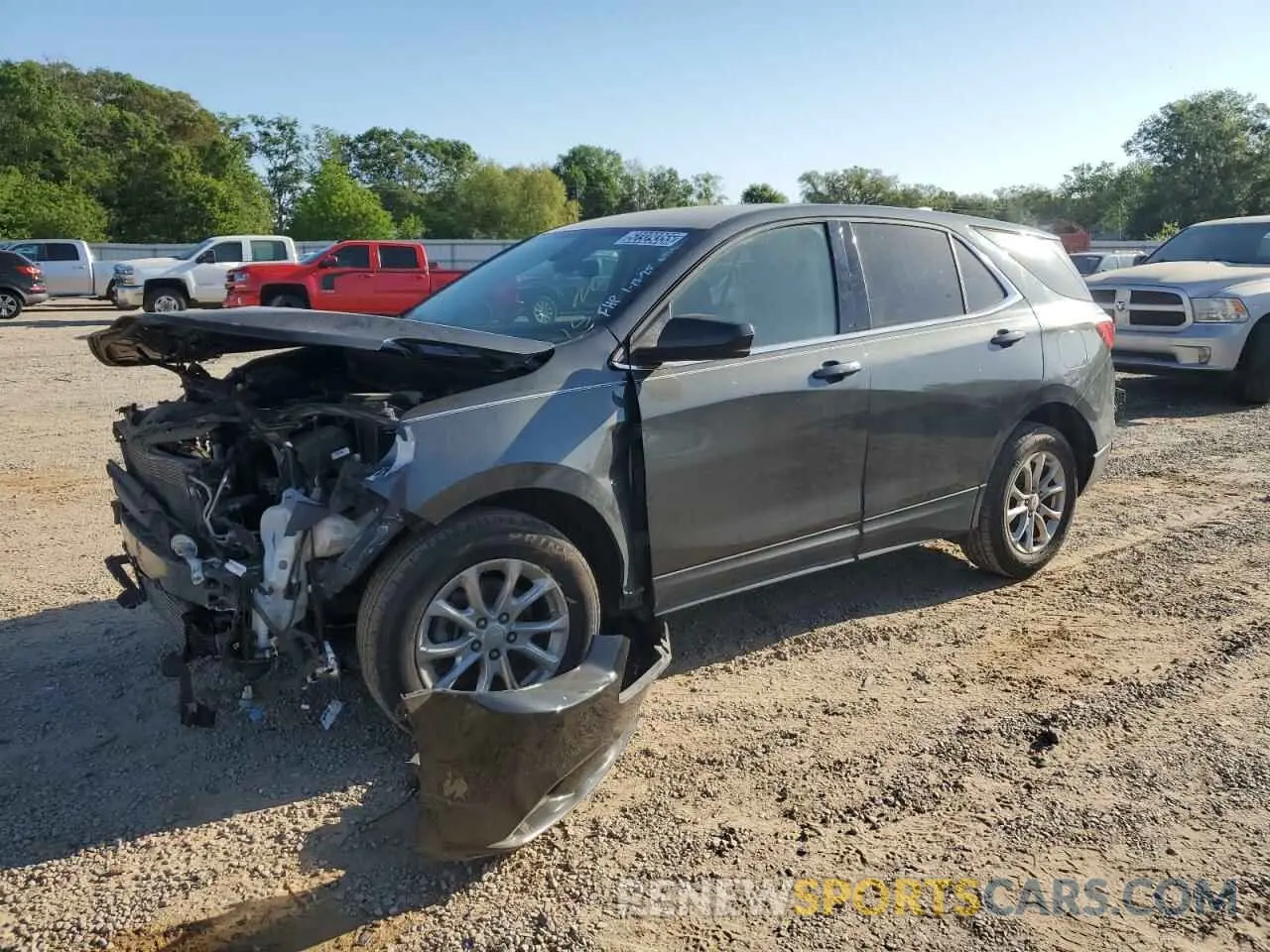 1 Photograph of a damaged car 2GNAXKEV9L6207179 CHEVROLET EQUINOX 2020