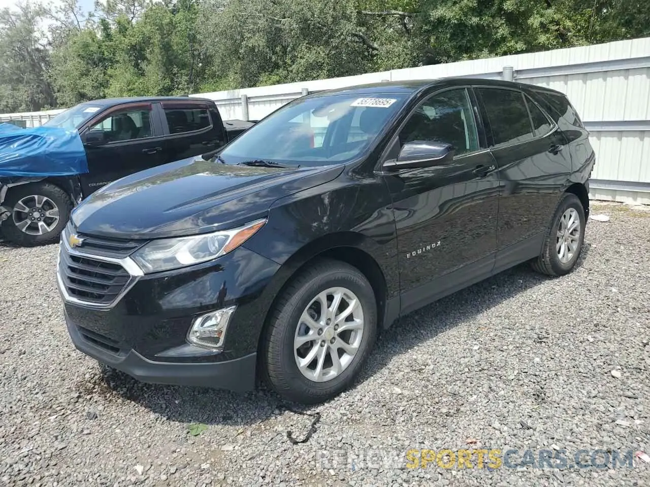 1 Photograph of a damaged car 2GNAXKEVXL6134680 CHEVROLET EQUINOX 2020