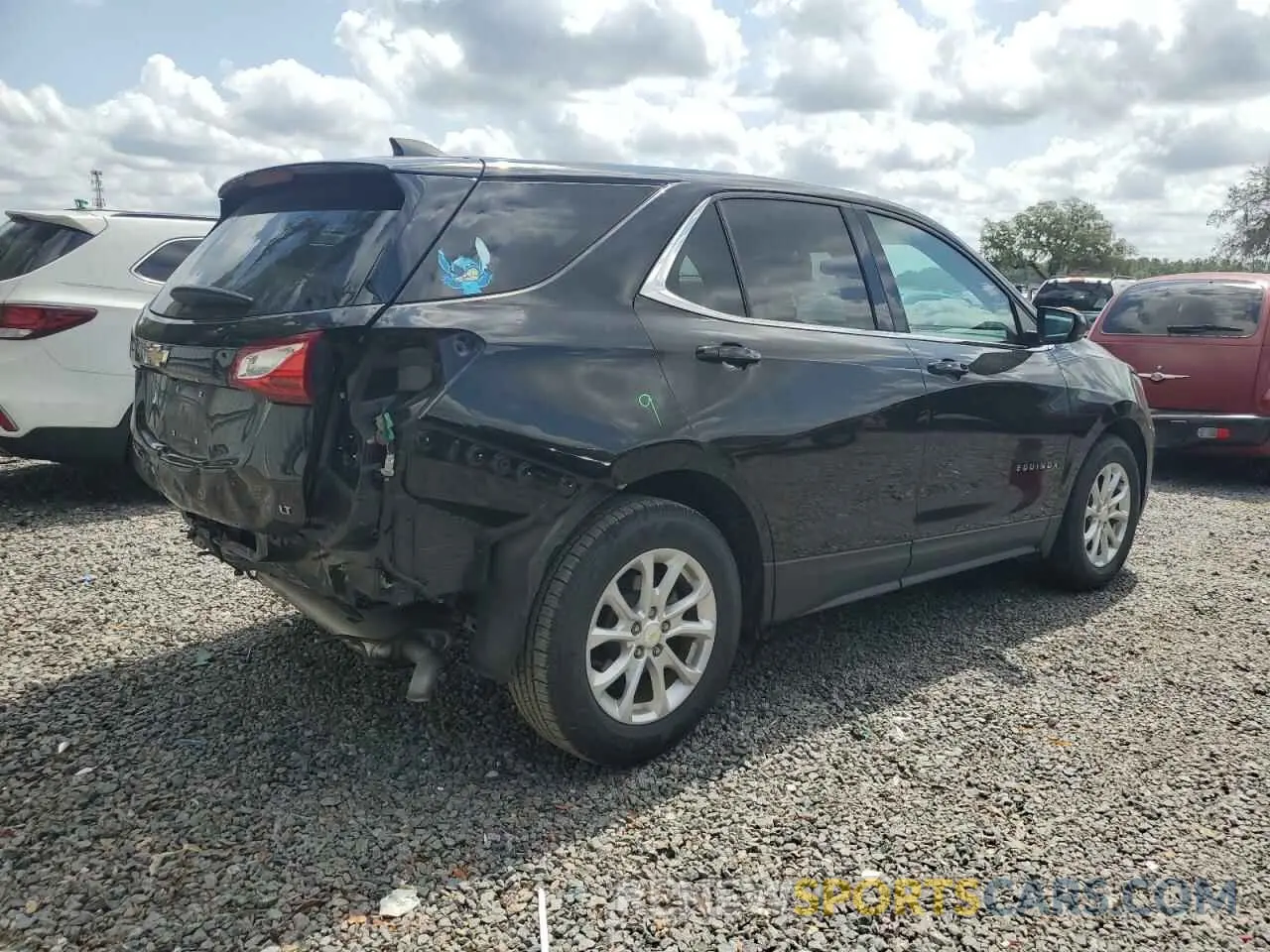 3 Photograph of a damaged car 2GNAXKEVXL6134680 CHEVROLET EQUINOX 2020