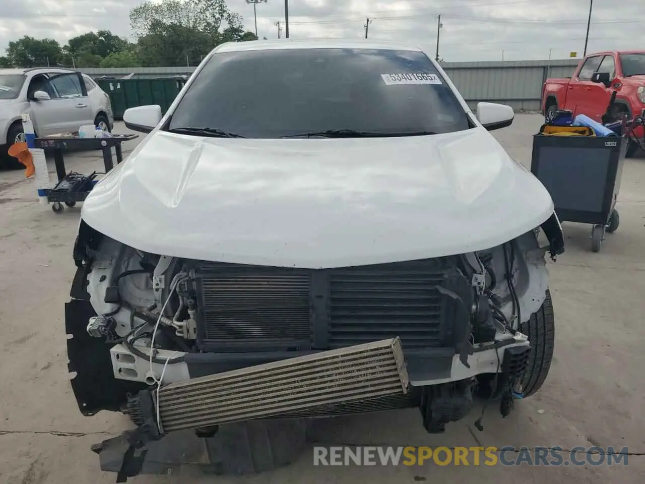 5 Photograph of a damaged car 2GNAXKEVXL6137336 CHEVROLET EQUINOX 2020