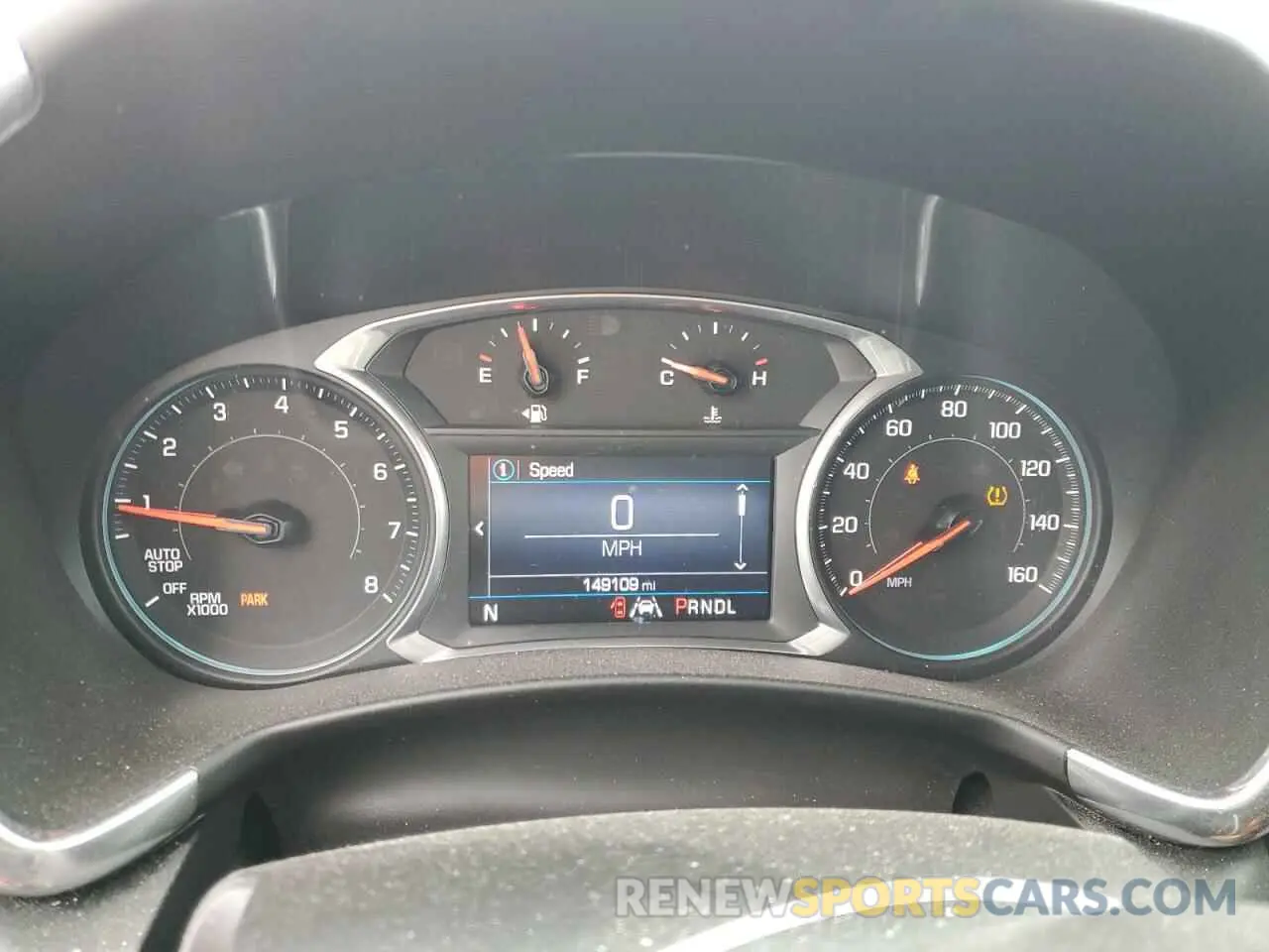 9 Photograph of a damaged car 2GNAXKEVXL6154573 CHEVROLET EQUINOX 2020
