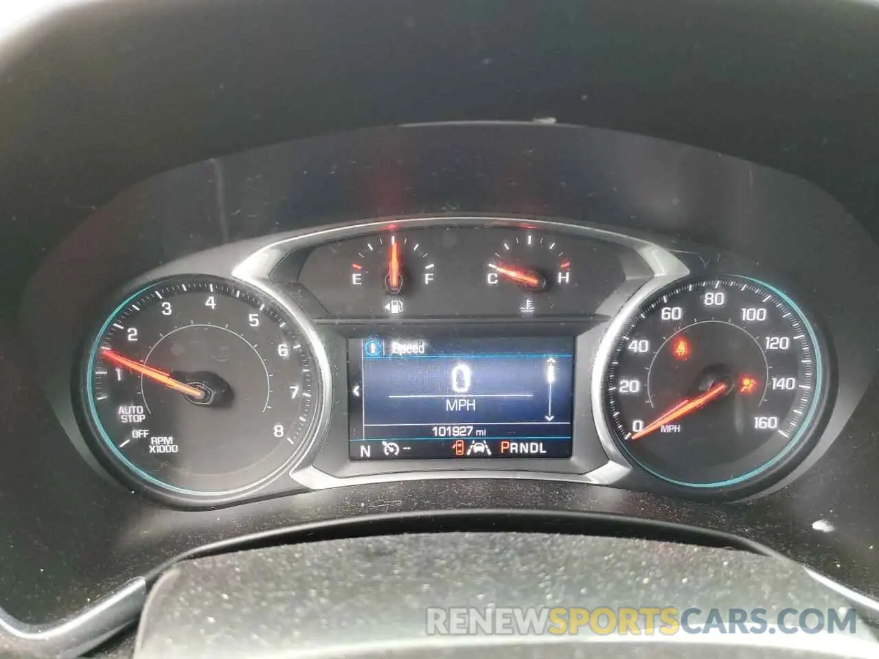 9 Photograph of a damaged car 2GNAXKEVXL6192224 CHEVROLET EQUINOX 2020