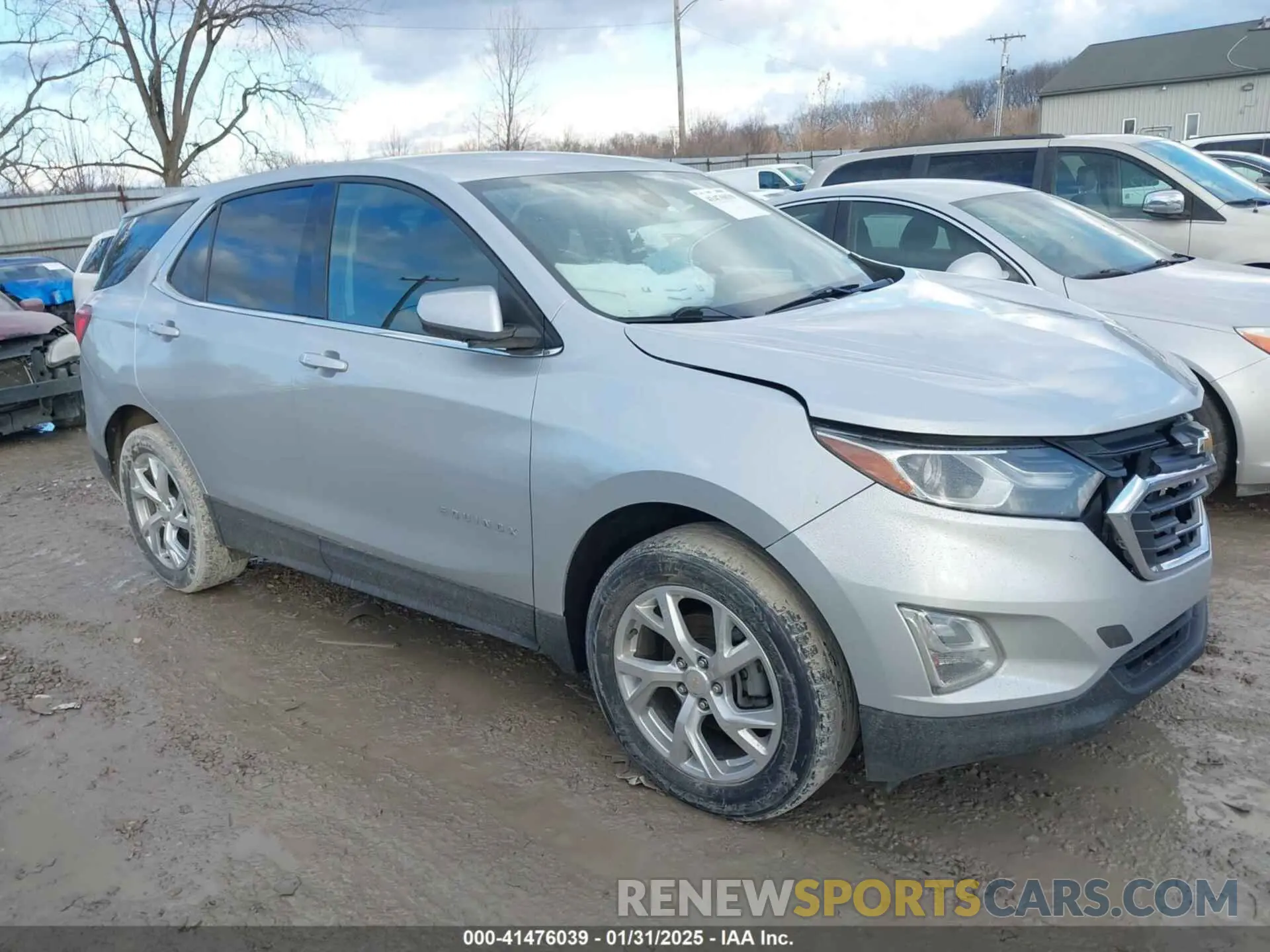 1 Photograph of a damaged car 2GNAXKEVXL6212195 CHEVROLET EQUINOX 2020