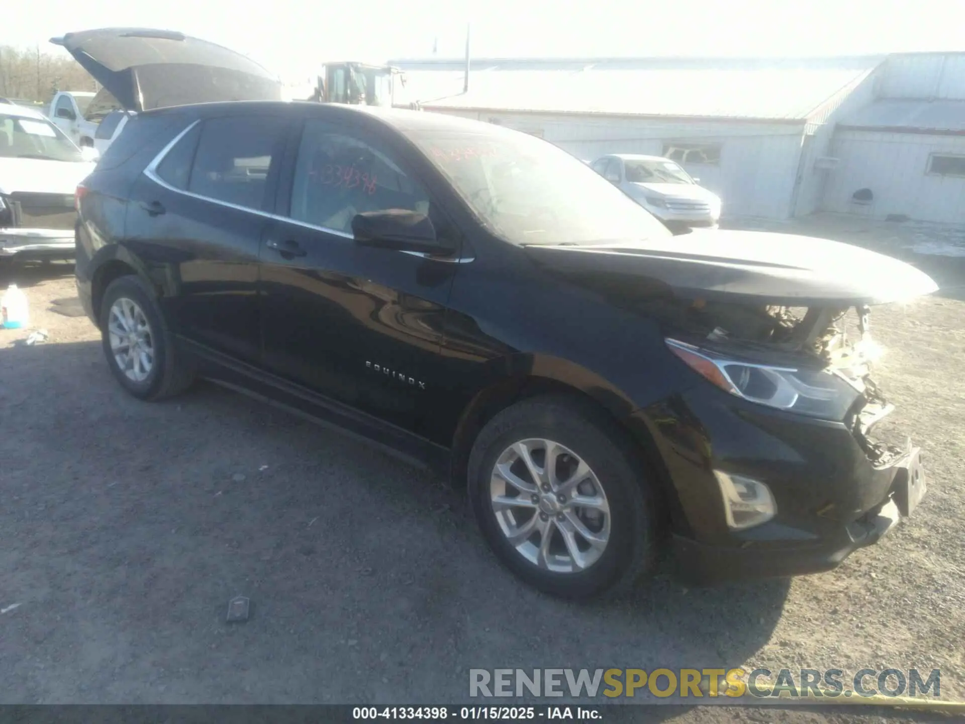 1 Photograph of a damaged car 2GNAXKEVXL6245715 CHEVROLET EQUINOX 2020