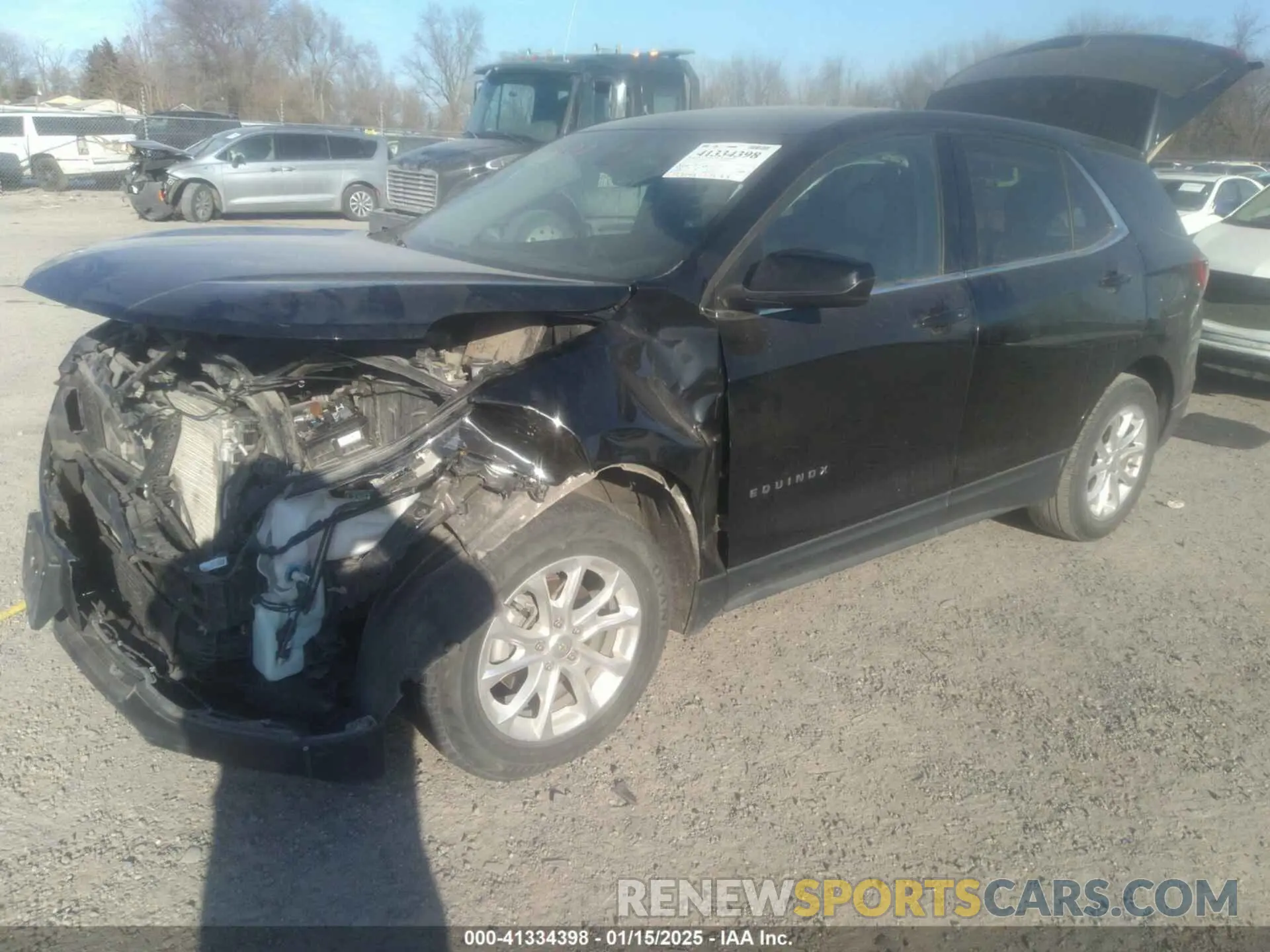 2 Photograph of a damaged car 2GNAXKEVXL6245715 CHEVROLET EQUINOX 2020