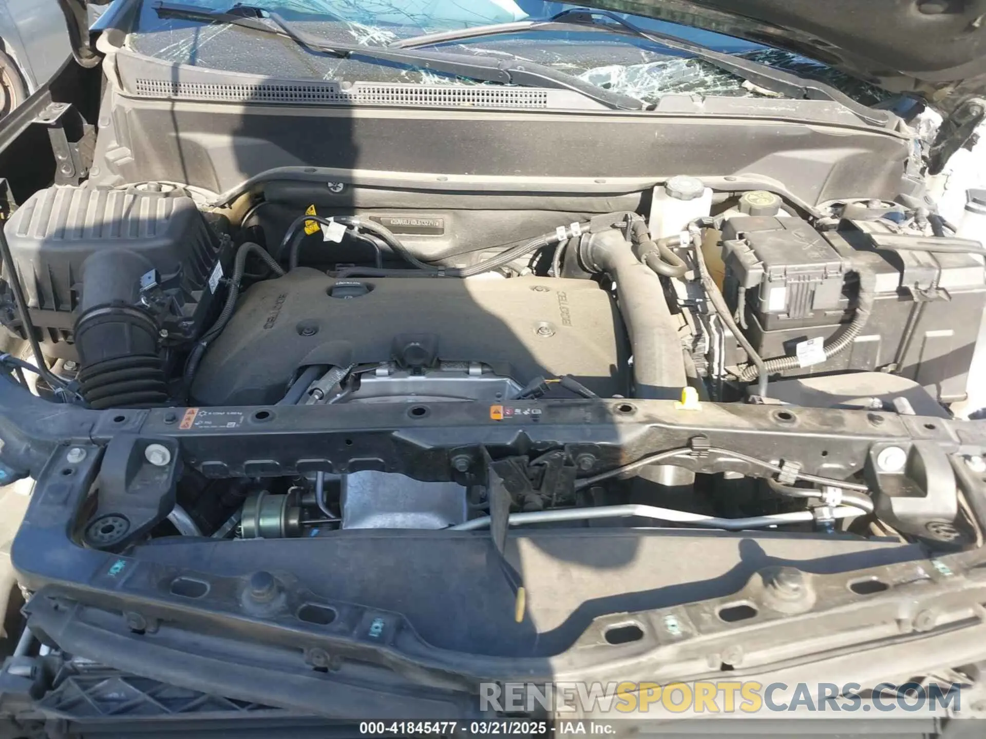 10 Photograph of a damaged car 2GNAXLEX0L6132797 CHEVROLET EQUINOX 2020