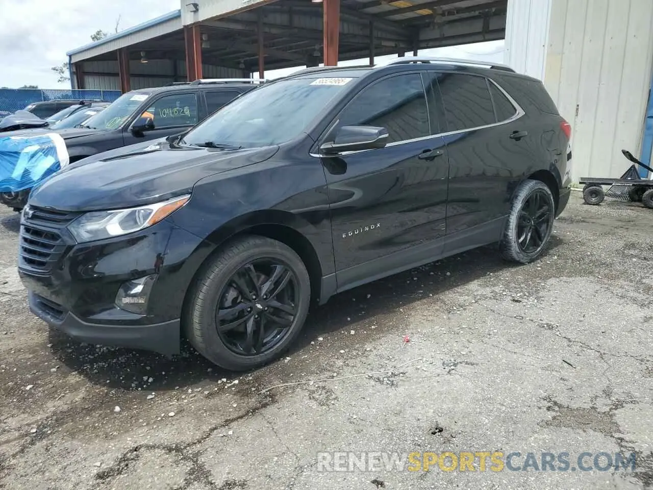 1 Photograph of a damaged car 2GNAXLEX0L6182857 CHEVROLET EQUINOX 2020