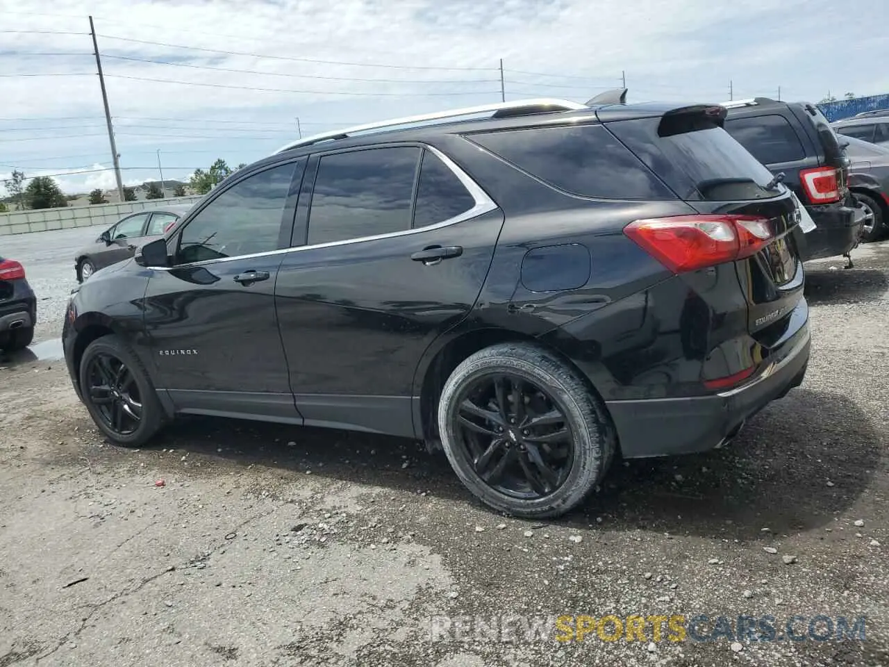 2 Photograph of a damaged car 2GNAXLEX0L6182857 CHEVROLET EQUINOX 2020