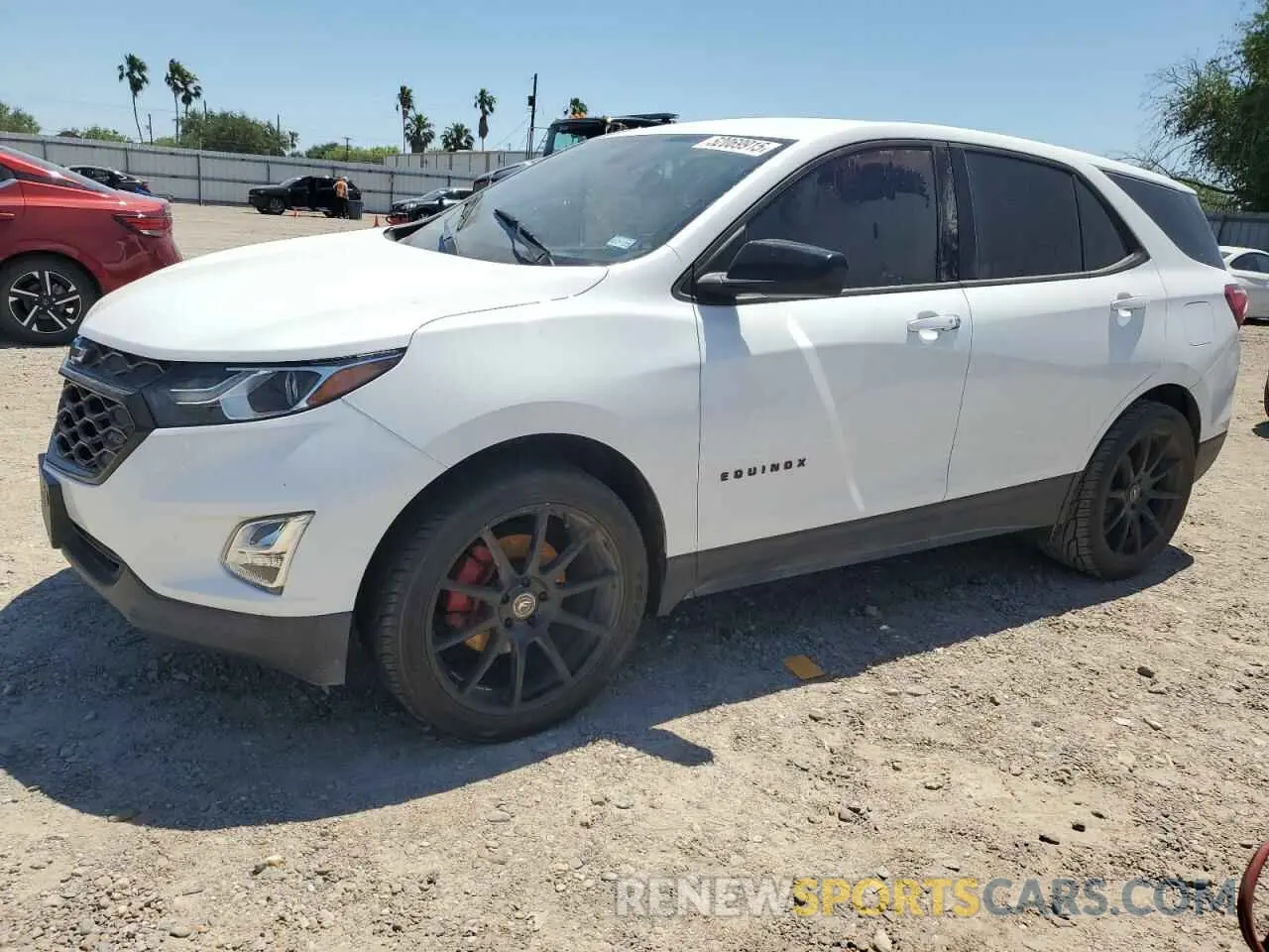1 Photograph of a damaged car 2GNAXLEX1L6100909 CHEVROLET EQUINOX 2020