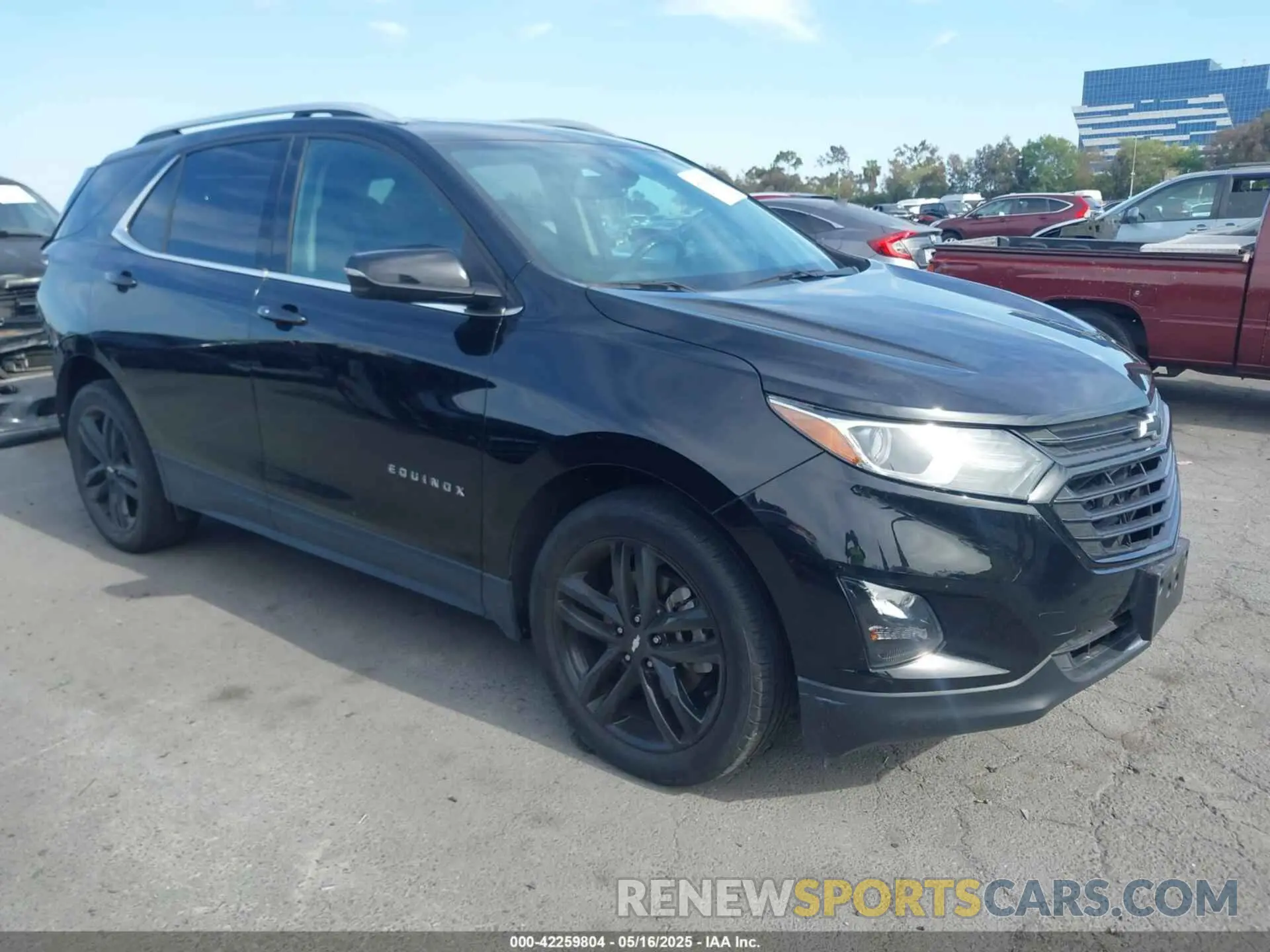 1 Photograph of a damaged car 2GNAXLEX2L6206737 CHEVROLET EQUINOX 2020