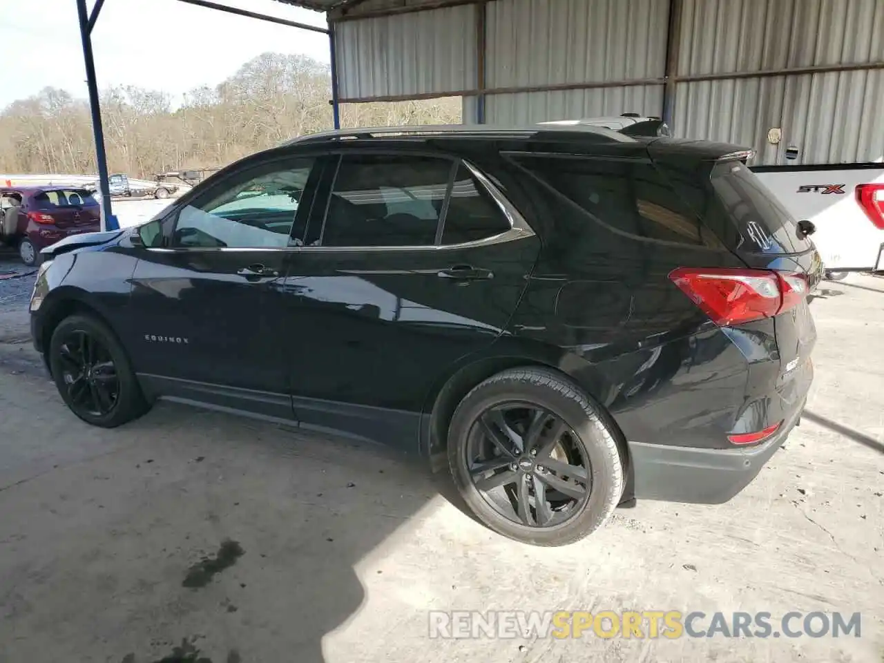 2 Photograph of a damaged car 2GNAXLEX4L6189116 CHEVROLET EQUINOX 2020