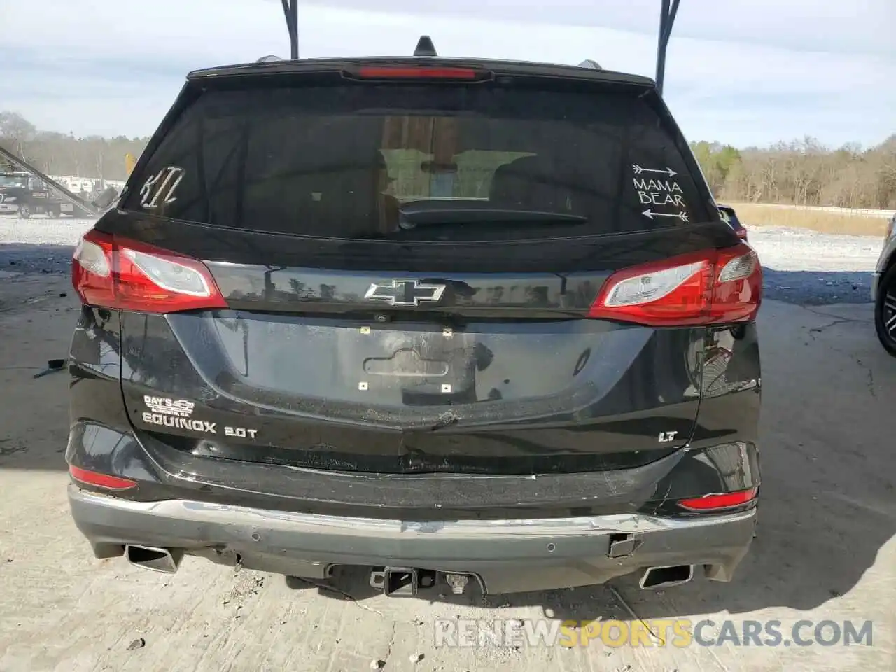 6 Photograph of a damaged car 2GNAXLEX4L6189116 CHEVROLET EQUINOX 2020